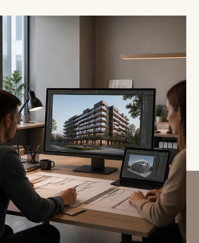 3D визуализация архитектуры и объектов строительства в Калининграде
