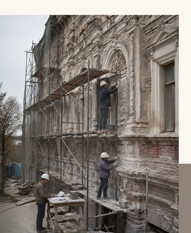 Реставрация объектов культурного наследия под ключ в Калининграде