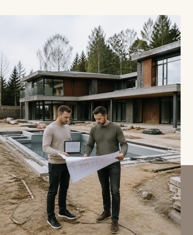 Проектирование индивидуальных домов с бассейном в Калининграде