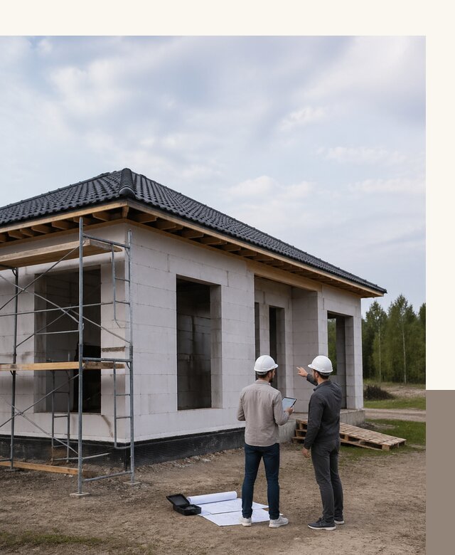Проектирование одноэтажных домов из газобетона в Калининграде